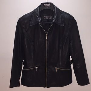 Wilson’s Leather Women’s Black Jacket